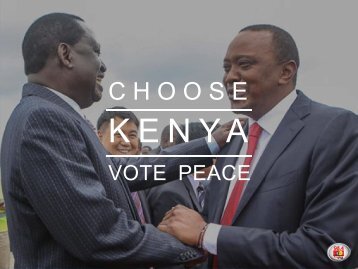 Choose Kenya, Vote Peace Campaign