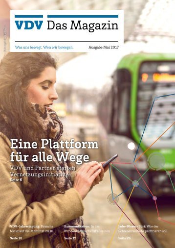 VDV Das Magazin Ausgabe Mai 2017