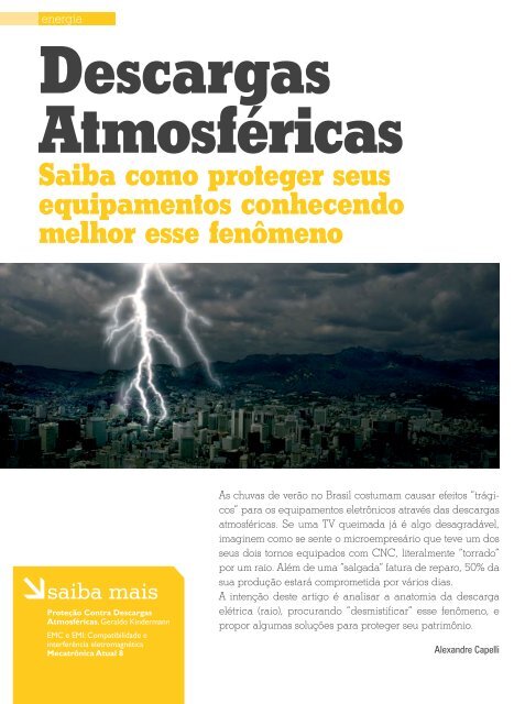 REVISTA MECATRÔNICA EXEMPLO