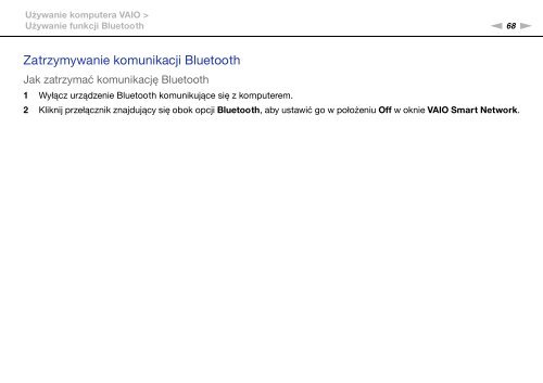 Sony VGN-NW2ZRF - VGN-NW2ZRF Mode d'emploi Polonais