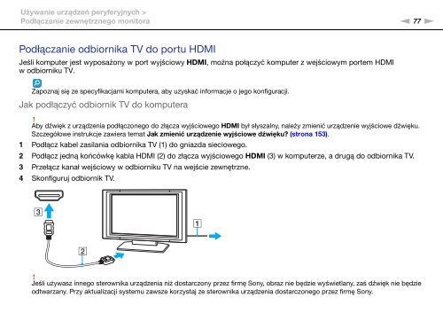 Sony VGN-NW2ZRF - VGN-NW2ZRF Mode d'emploi Polonais