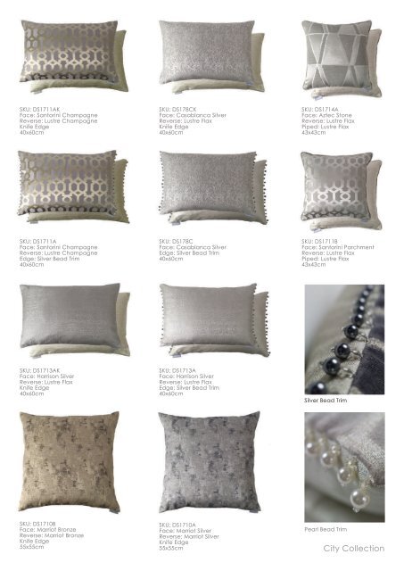 cushions and Lampshades