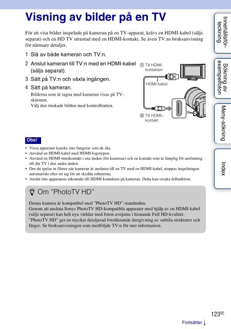 Sony NEX-5 - NEX-5 Guide pratique Su&eacute;dois