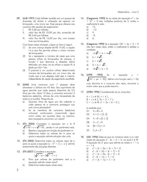 Coleção IME-ITA_2017 - Matemática - Livro 3