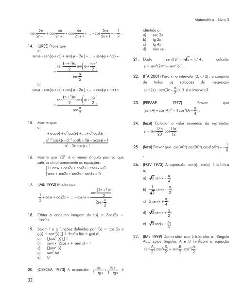 Coleção IME-ITA_2017 - Matemática - Livro 3