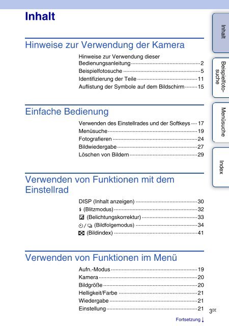 Sony NEX-5 - NEX-5 Guide pratique Allemand