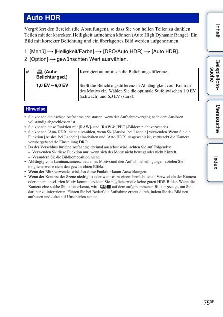 Sony NEX-5 - NEX-5 Guide pratique Allemand