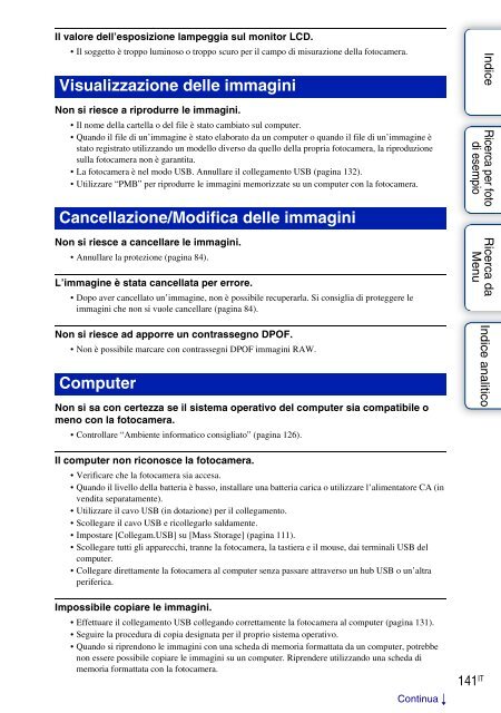Sony NEX-5 - NEX-5 Guide pratique Italien