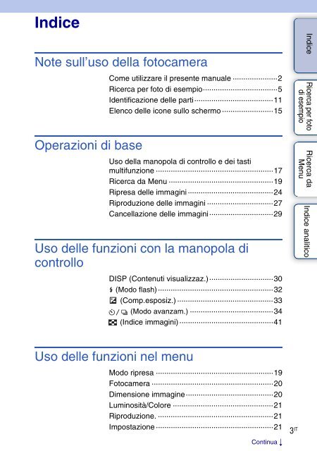 Sony NEX-5 - NEX-5 Guide pratique Italien