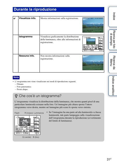 Sony NEX-5 - NEX-5 Guide pratique Italien