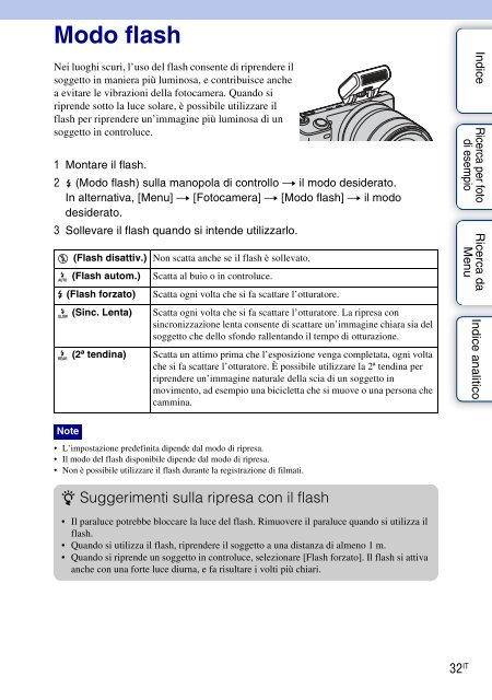 Sony NEX-5 - NEX-5 Guide pratique Italien