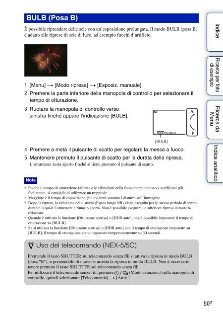 Sony NEX-5 - NEX-5 Guide pratique Italien