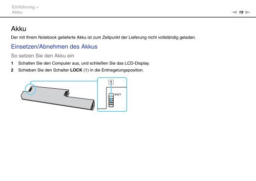 Sony VPCEC4S0E - VPCEC4S0E Mode d'emploi Allemand