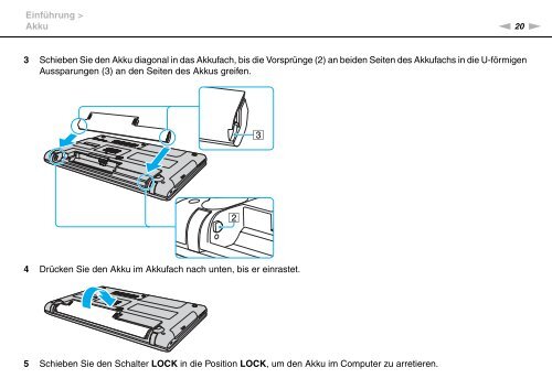 Sony VPCEC4S0E - VPCEC4S0E Mode d'emploi Allemand