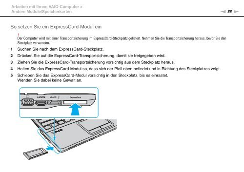 Sony VPCEC4S0E - VPCEC4S0E Mode d'emploi Allemand