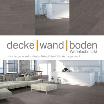 dwb Produktinformation LinoDesignWood Schloßeiche gedämpft LP657