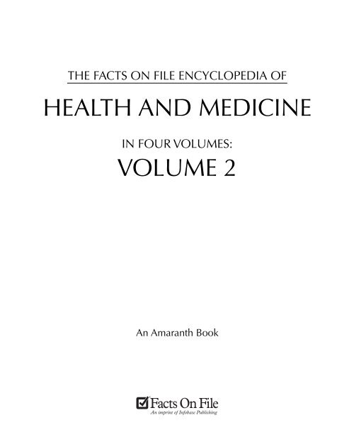 Encyclopedia of Health and Medicine