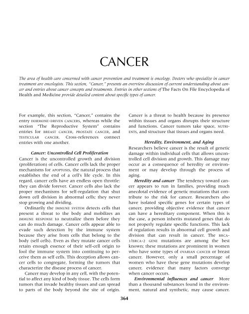 Encyclopedia of Health and Medicine
