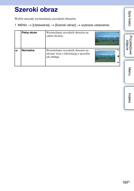 Sony NEX-F3D - NEX-F3D Consignes d&rsquo;utilisation Polonais