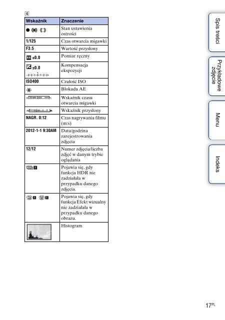 Sony NEX-F3D - NEX-F3D Consignes d&rsquo;utilisation Polonais