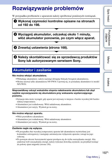 Sony NEX-F3D - NEX-F3D Consignes d&rsquo;utilisation Polonais