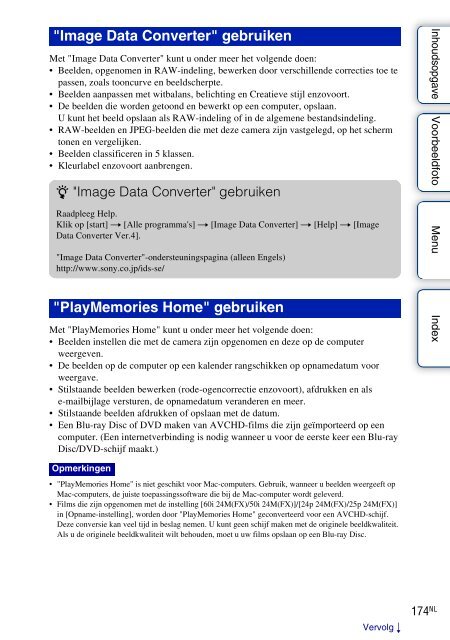 Sony NEX-F3D - NEX-F3D Consignes d&rsquo;utilisation N&eacute;erlandais