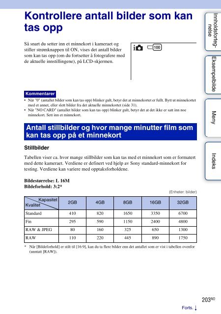 Sony NEX-F3D - NEX-F3D Consignes d&rsquo;utilisation Norv&eacute;gien