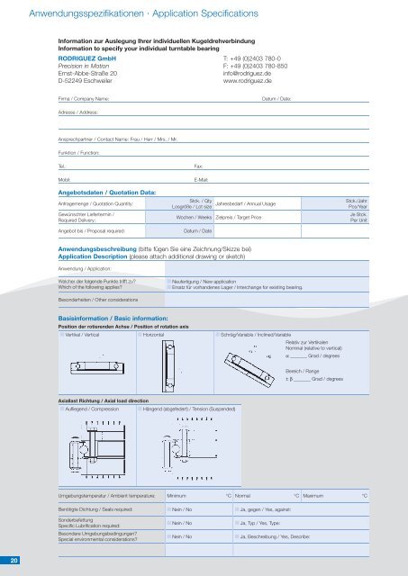 Kugeldrehverbindungen Turntable Bearings - Military Systems ...