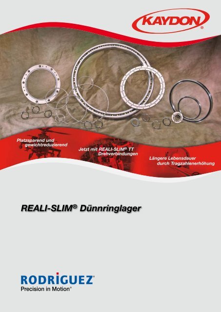 REALI-SLIM® Dünnringlager - Rodriguez