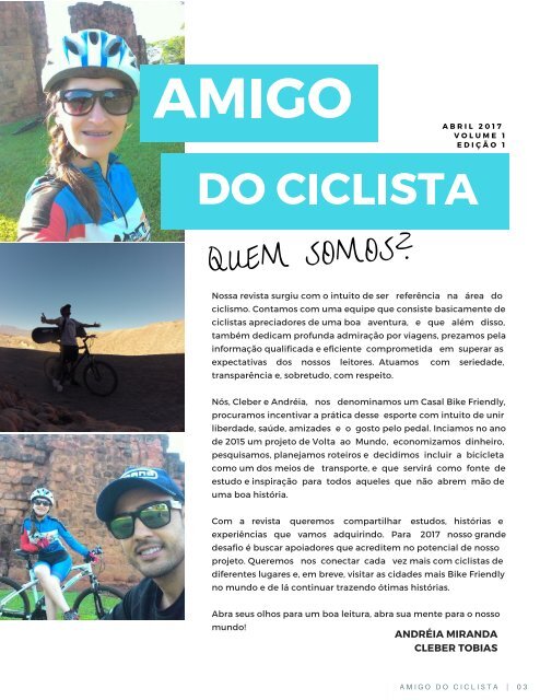 REVISTA - AMIGO DO CICLISTA