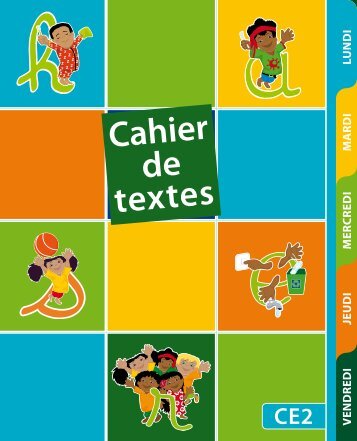 Cahier de texte santé CE2
