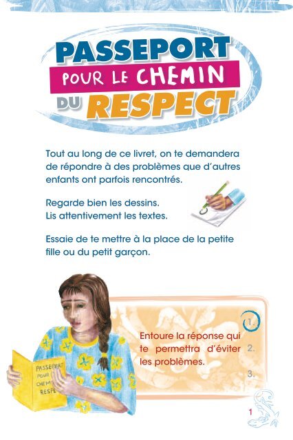 Passeport pour le chemin du respect