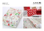 JUNG Christmas gift wrap Collection 2017