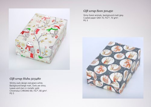 JUNG Christmas gift wrap Collection 2017