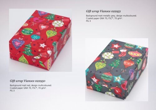 JUNG Christmas gift wrap Collection 2017