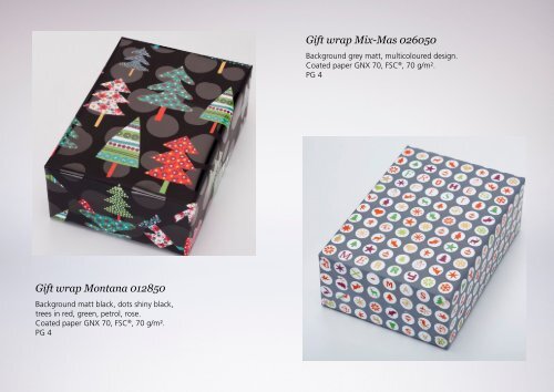 JUNG Christmas gift wrap Collection 2017