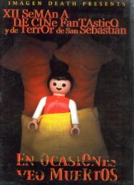 XII semana de cine fantástico y de terror de San Sebastian