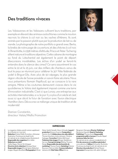 VALAIS magazine - Eté 2017