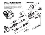 T-MAXX FORWARD ONLY SHAFT INSTALLATION