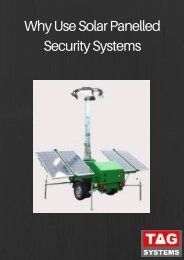 Why Use Solar Powered Security Systems