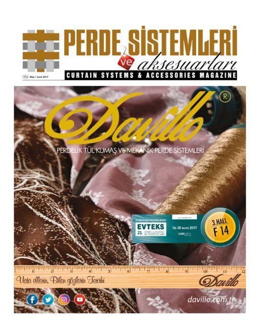 Perde Sistemleri ve Asesuarları Dergisi Mayıs-Haziran'17 Sayısı