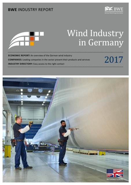 BWE Industry Report - Wind Industry in Germany 2017