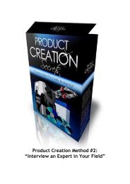 Product Creation Metho tip 2