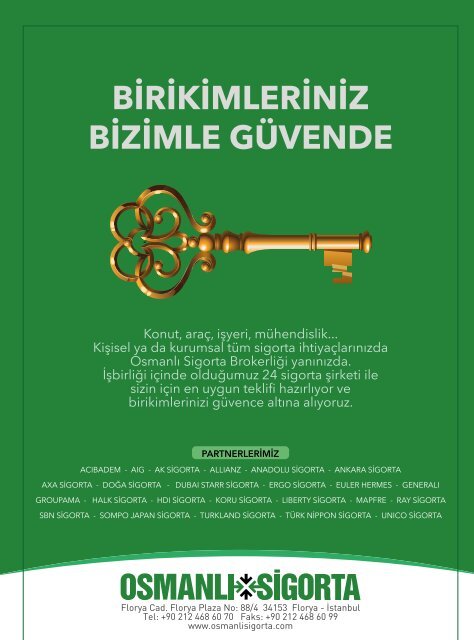 Pharma Turkey Dergisi Mayıs- Haziran  2017 Sayısı