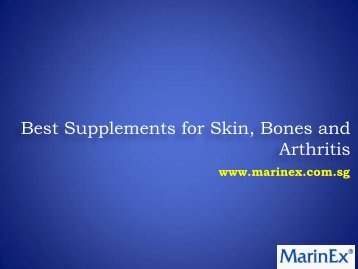 Supplements For Arthritis