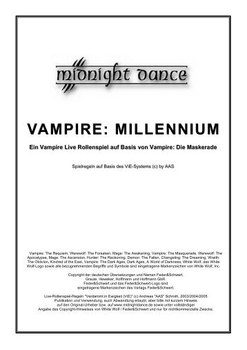 VAMPIRE: MILLENNIUM - Midnight Dance