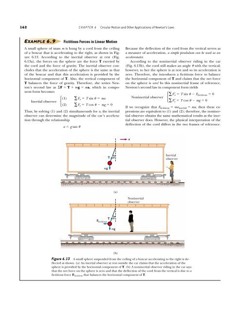 Circular Motion and Other Applications of Newton's Laws