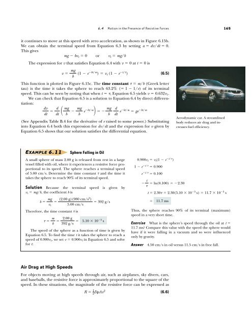 Circular Motion and Other Applications of Newton's Laws