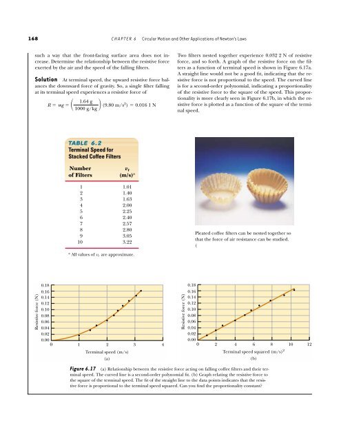 Circular Motion and Other Applications of Newton's Laws