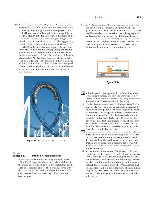 Circular Motion and Other Applications of Newton's Laws